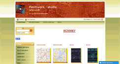 Desktop Screenshot of patchwork-studio.cz
